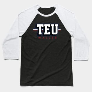 Tight End University - TEU - Darren Waller - New York Giants Baseball T-Shirt